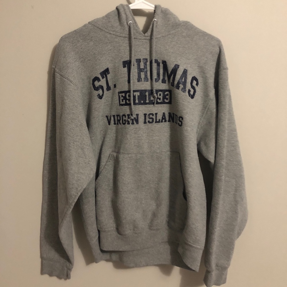 COPY - Light grey St. Thomas hoodie